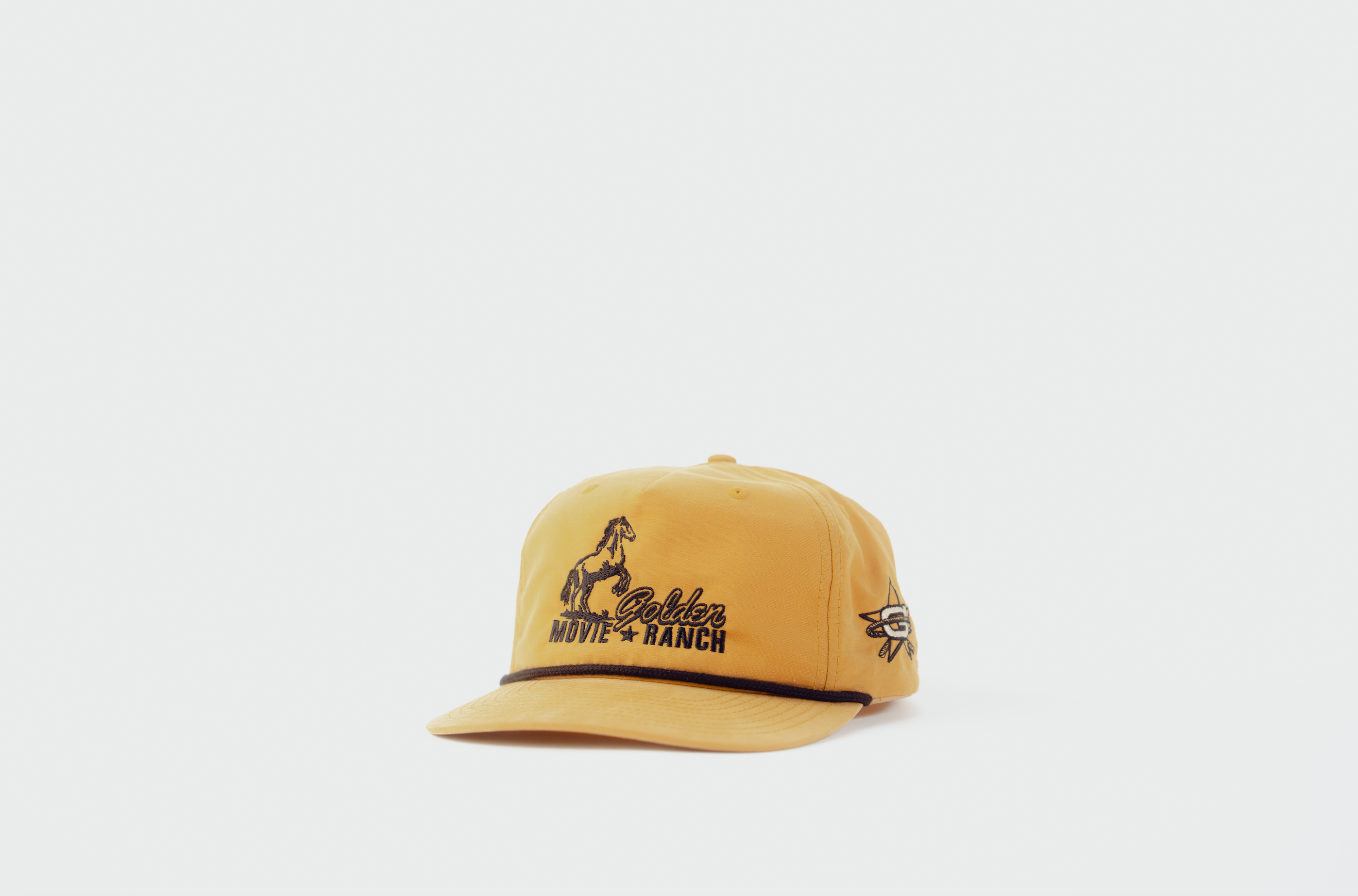Golden Pony Rope Hat